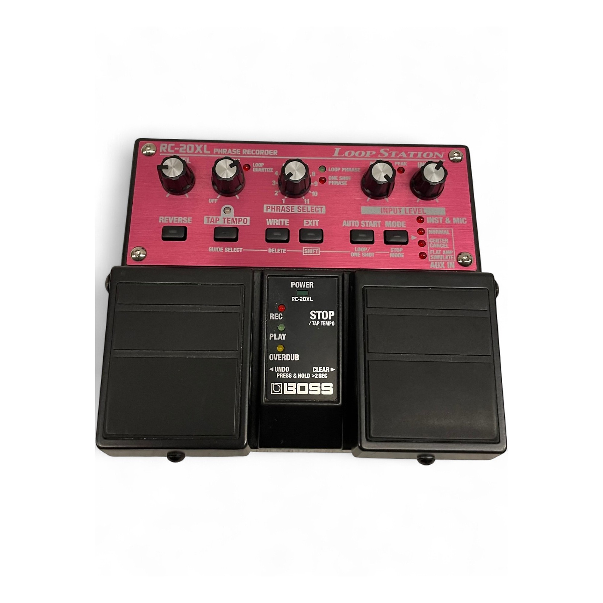 ギター BOSS RC-20XL Loop Station Used BOSS RC20XL Loop Station XL Twin Pedal | Guitar Center