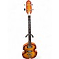 Used Crestwood violin sunburst Electric Bass Guitar