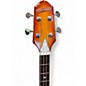 Used Crestwood violin sunburst Electric Bass Guitar