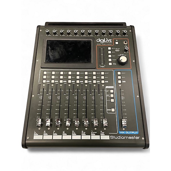 Used Digilive STUDIOMASTER 12 CHANNEL MIXER Powered Mixer