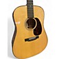 Used 2022 Martin D18 Modern Deluxe Natural Acoustic Guitar