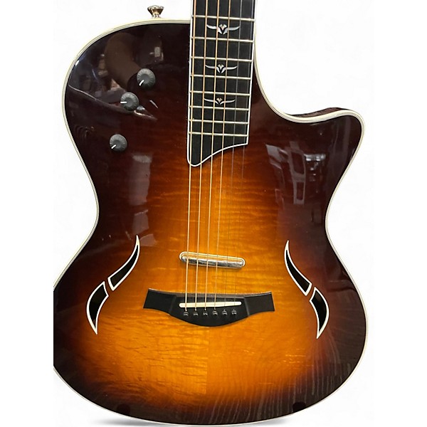 taylor T5C1 ギター Taylor T5C1 Flame Maple Red Edgeburst Acoustic Electric