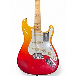 Used Fender Player Plus Stratocaster Tequila Sunrise Solid Body Electric Guitar