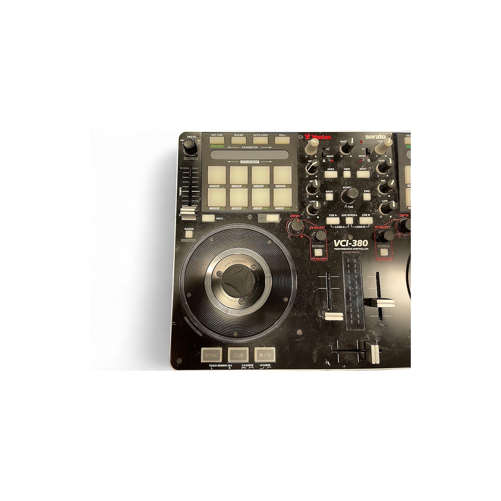 DJ機材 Vestax VCI-380 Review & Video: Vestax VCI-380 Serato ITCH DJ Controller