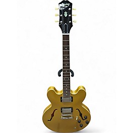 Used Epiphone ES355 Gold Hollow Body Electric Guitar