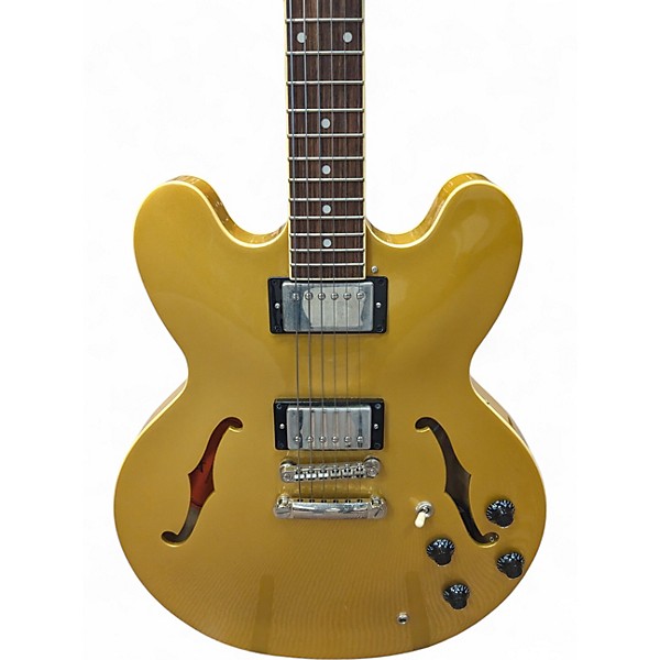Used Epiphone ES355 Gold Hollow Body Electric Guitar