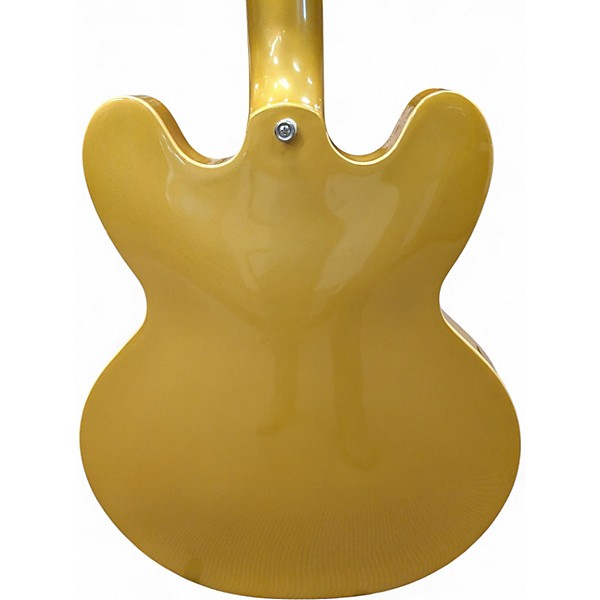 Used Epiphone ES355 Gold Hollow Body Electric Guitar