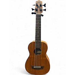 Used Kala Acacia U-Bass Natural Acoustic Bass Guitar