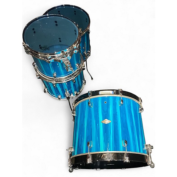 Used TAMA 4 Piece Starclassic BLUE AURORA Drum Kit