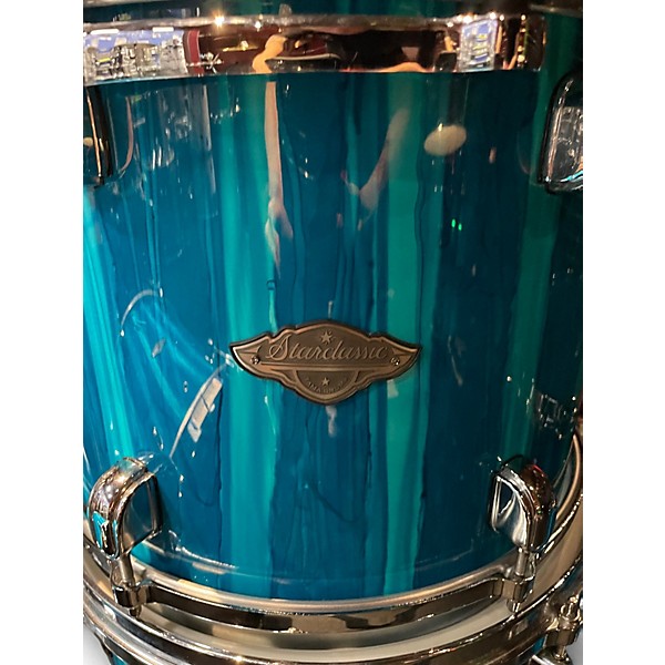Used TAMA 4 Piece Starclassic BLUE AURORA Drum Kit