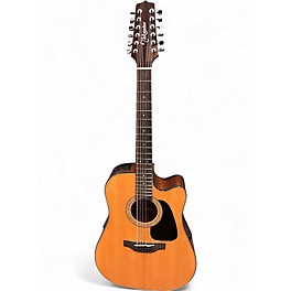 Used Takamine GD30CE-12 Natural 12 String Acoustic Electric Guitar