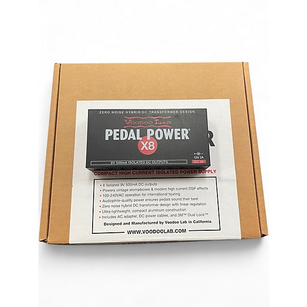 Voodoo Lab PEDAL POWER X8 未使用 Pedal Power® X8 - Voodoo Lab