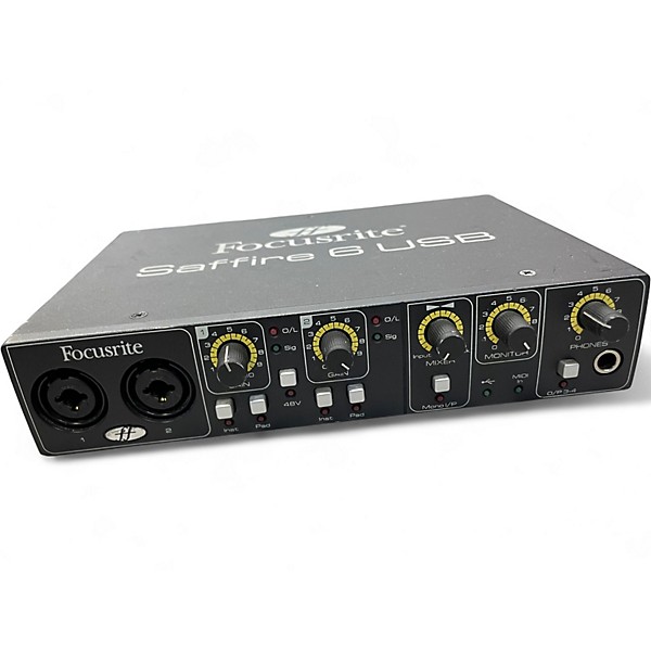 Used Focusrite SAFFIRE 6 USB Audio Interface