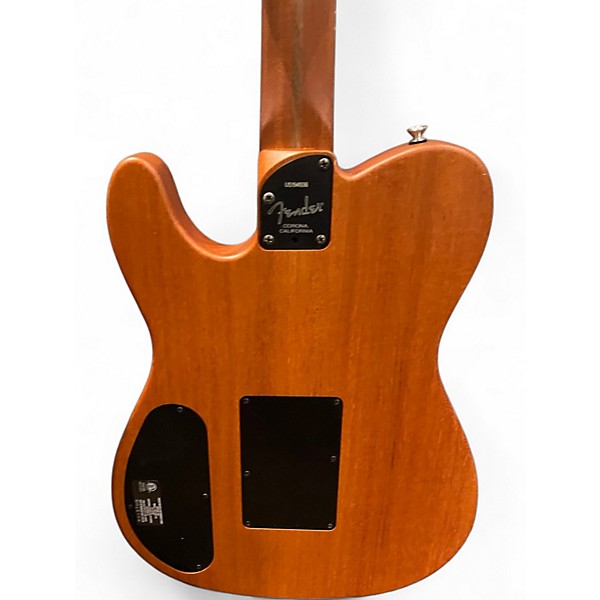 Used Fender American Acoustasonic Telecaster sonic grey Acoustic Electric Guitar