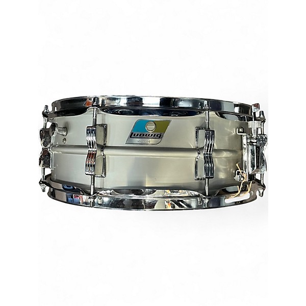 Vintage 1970s Ludwig 14X5 Acrolite Snare ALUMINUM Drum