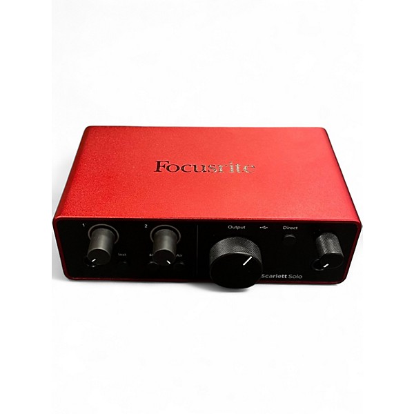 Used Focusrite SCARLETT SOLO GEN4 Audio Interface | Guitar