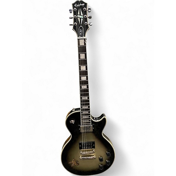 Used Epiphone Les Paul Custom Antique Burst Solid Body Electric Guitar