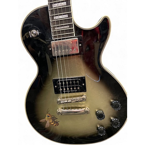 Used Epiphone Les Paul Custom Antique Burst Solid Body Electric Guitar