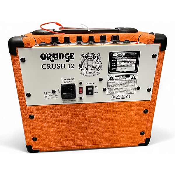 Used Orange Amplifiers Crush 12 Guitar Combo Amp