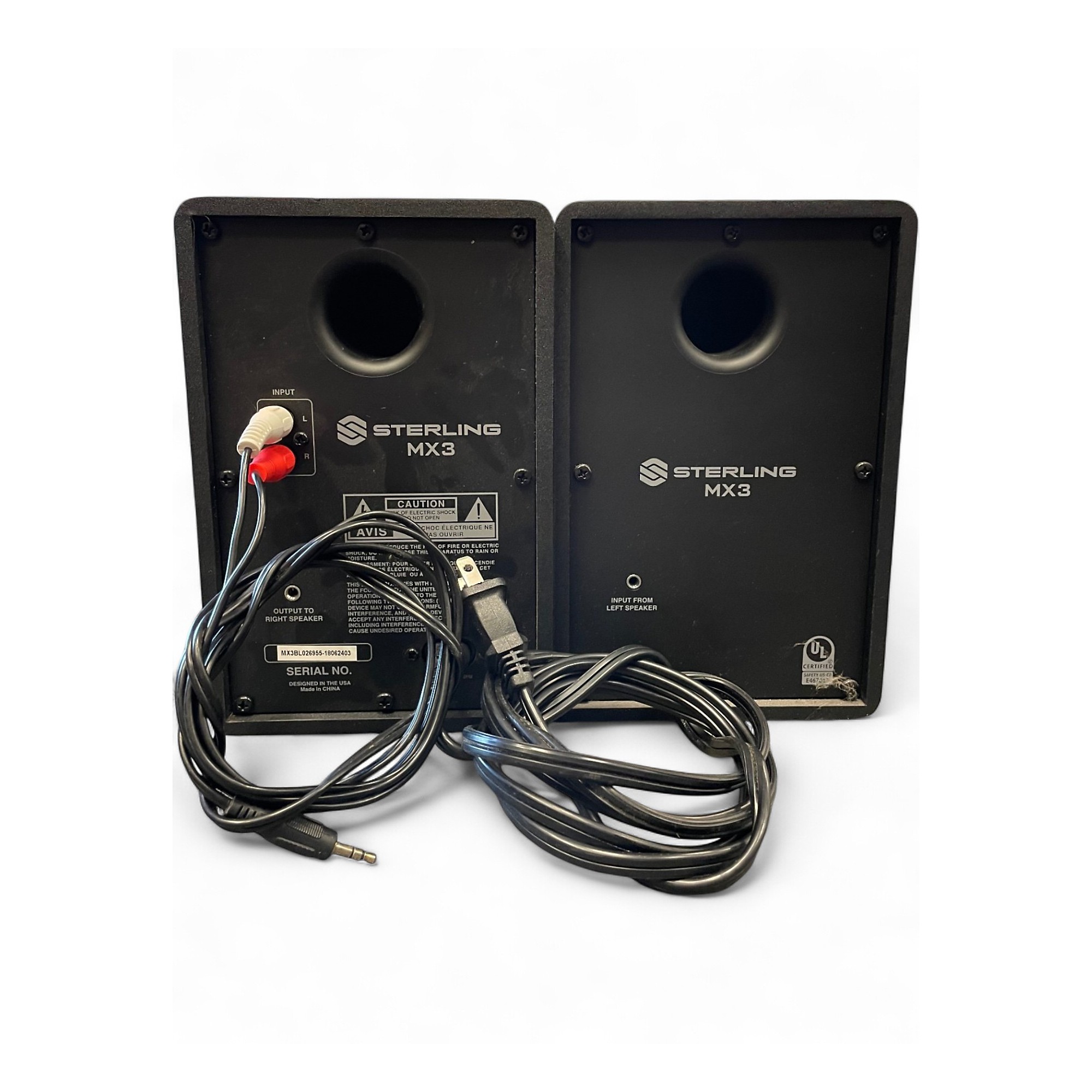 Used Sterling Audio MX3 Pair Powered Monitor | Guitar Center