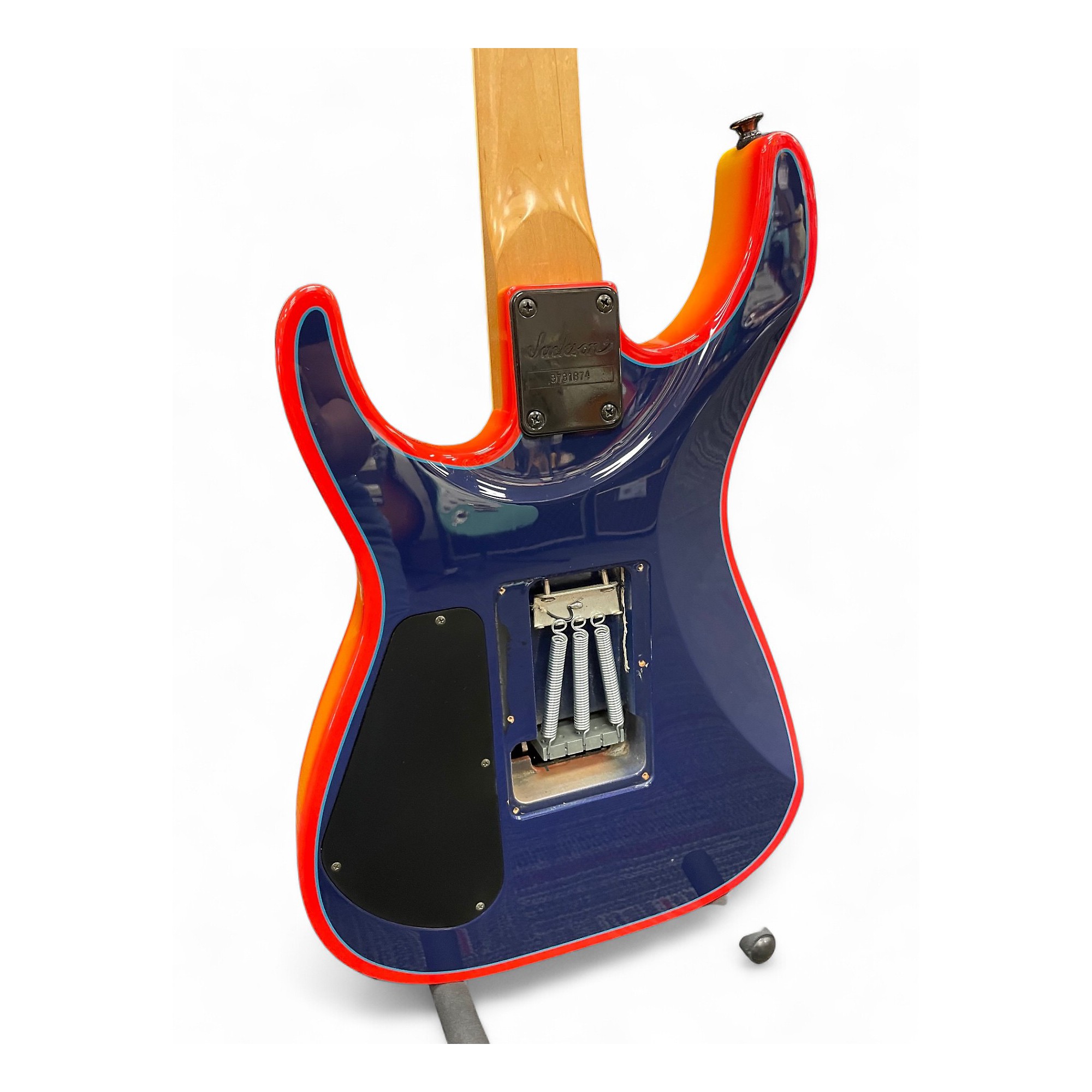 Used Jackson dk2 hot rod flames flames Solid Body Electric Guitar