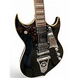 Used Silvertone sovereign special Paul Stanley black sparkle Solid Body Electric Guitar