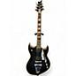 Used Silvertone sovereign special Paul Stanley black sparkle Solid Body Electric Guitar