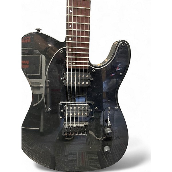 Used ESP LTD TE200 Black Solid Body Electric Guitar