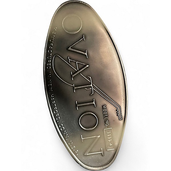 Used Ovation 1111-4 Natural Acoustic Electric Guitar