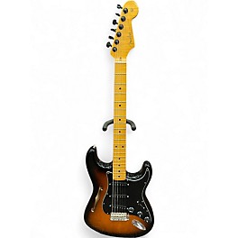 Used Fender ej thinline strat 2 Color Sunburst Hollow Body Electric Guitar