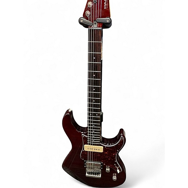 Used Yamaha Pacifica PAC11HFM Trans Red Solid Body Electric Guitar