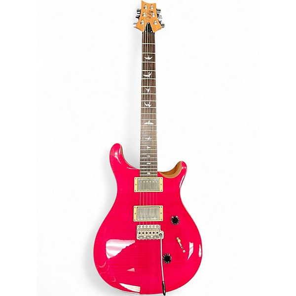 美品　PRS SE Custom 24 Bonnie Pink PRS SE Custom 24 Electric Guitar Bonnie Pink with Natural
