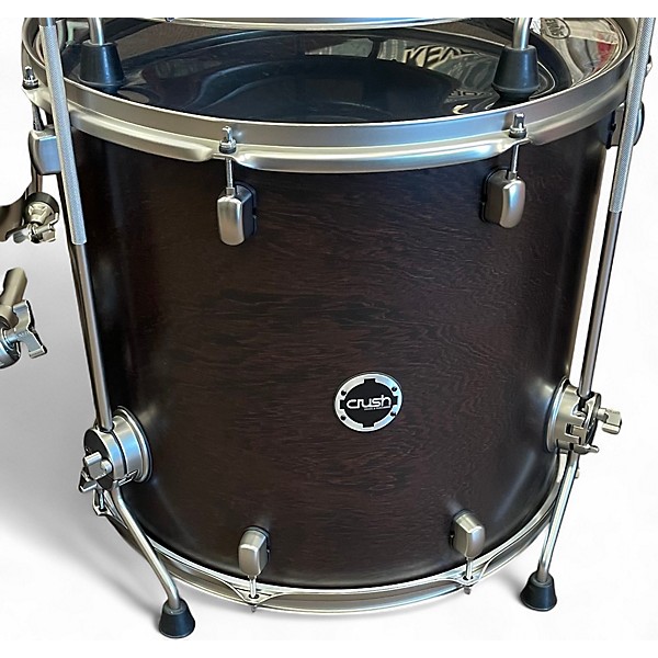 Used Crush Drums & Percussion 6 Piece LRW608 LIMITED RESERVE WENGE Natural Drum Kit