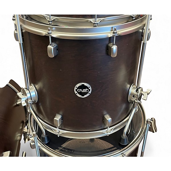 Used Crush Drums & Percussion 6 Piece LRW608 LIMITED RESERVE WENGE Natural Drum Kit