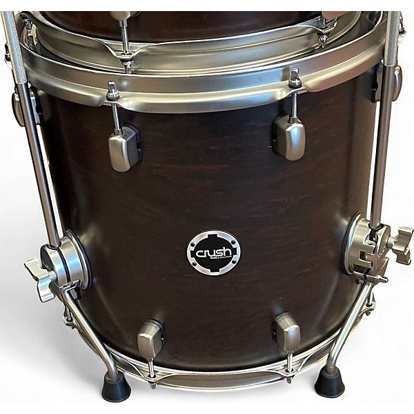 Used Crush Drums & Percussion 6 Piece LRW608 LIMITED RESERVE WENGE Natural Drum Kit