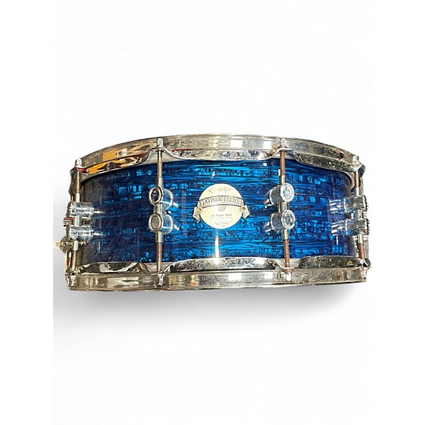 Used PDP by DW 14X5 PLATINUM SERIES SNARE Blue Drum