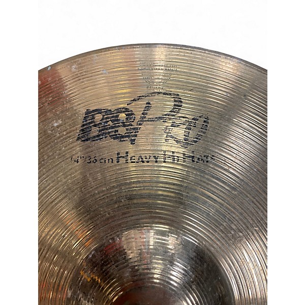 Used SABIAN 14in B8 PRO HEAVY HI-HATS Cymbal
