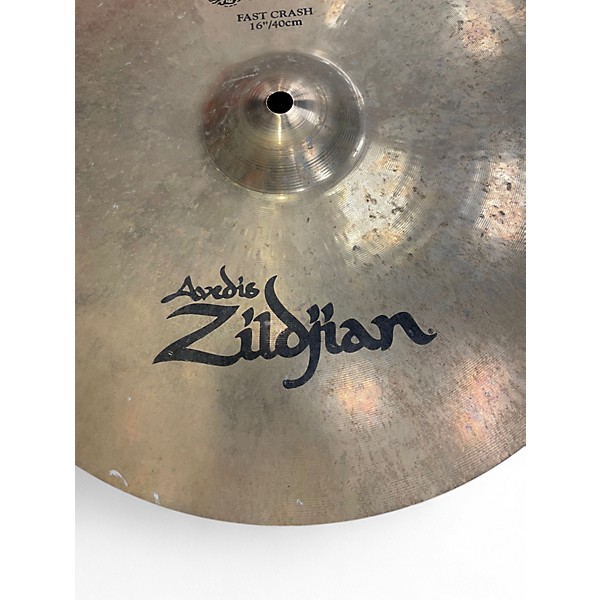 Used Zildjian 16in A Custom Fast Crash Cymbal