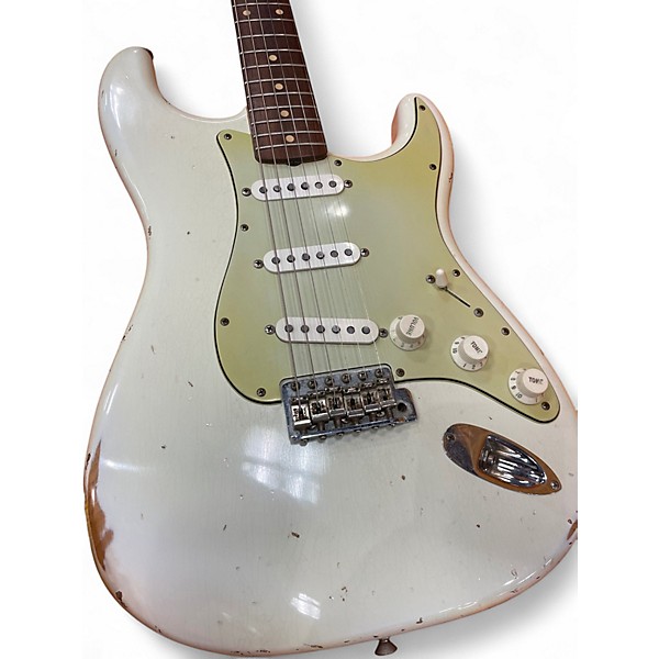 Used Fender CUSTOM SHOP STRATOCASTER  JOHN CRUZ 1960 Olympic White Solid Body Electric Guitar