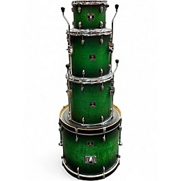 Used Gretsch Drums 4 Piece Catalina Maple Green Fade Drum Kit