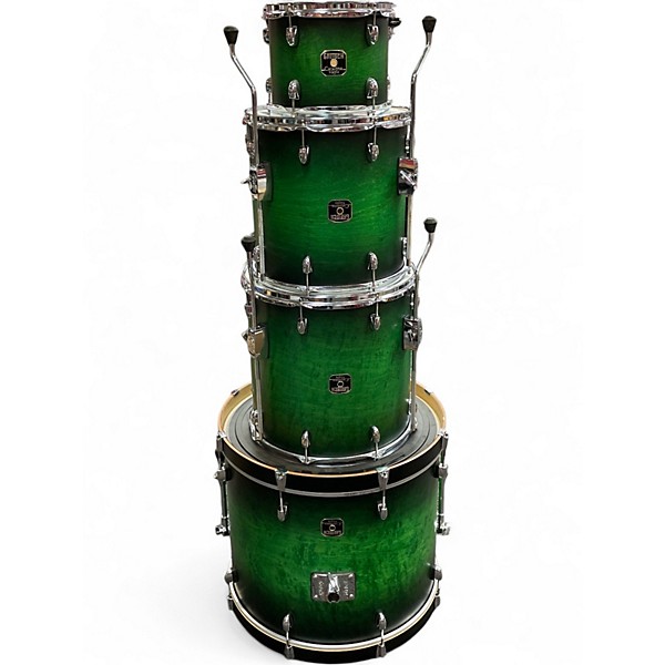 Used Gretsch Drums 4 Piece Catalina Maple Green Fade Drum Kit