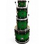 Used Gretsch Drums 4 Piece Catalina Maple Green Fade Drum Kit thumbnail