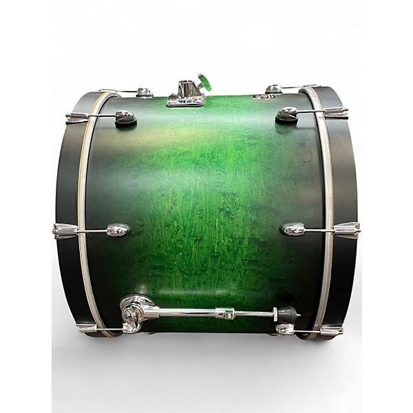 Used Gretsch Drums 4 Piece Catalina Maple Green Fade Drum Kit