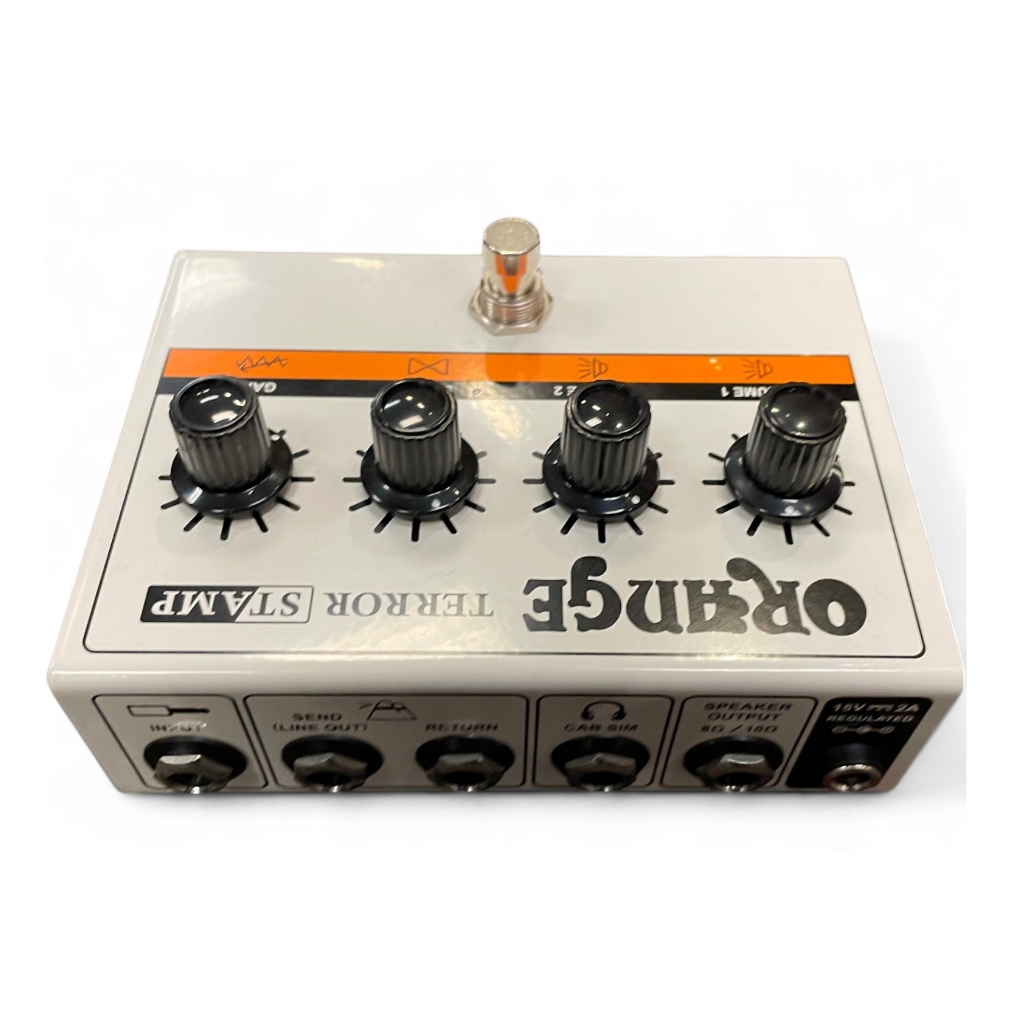 ギター Orange Terror Stamp Amazon.com: Orange Terror Stamp Hybrid Guitar Amp Pedal 20
