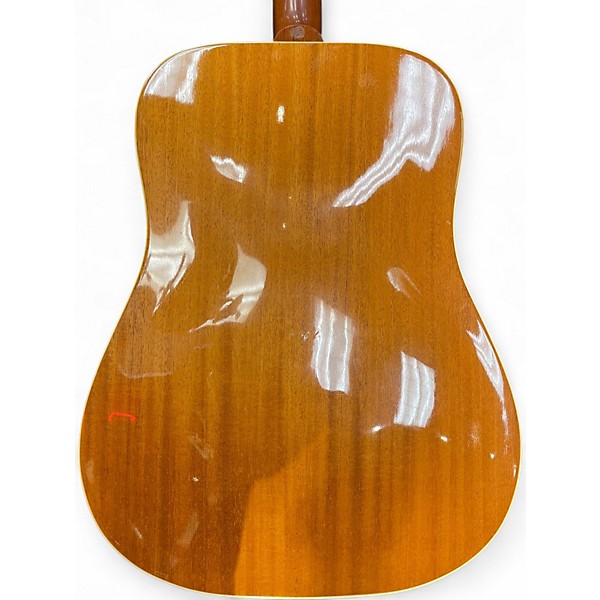 Used Gibson Gospel left handed Antique Natural Acoustic Guitar