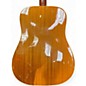 Used Gibson Gospel left handed Antique Natural Acoustic Guitar