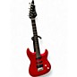 Used Brawley Threat Red Solid Body Electric Guitar