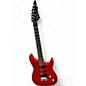 Used Brawley Threat Red Solid Body Electric Guitar