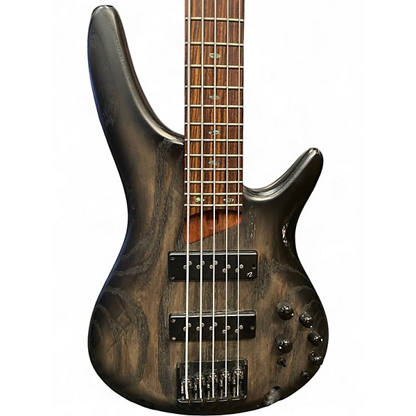 Used Ibanez SR605E BLACK STAIN BURST Electric Bass Guitar