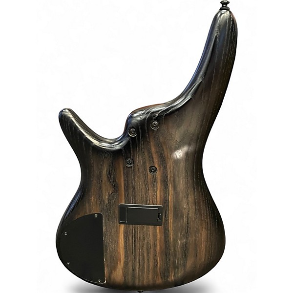 Used Ibanez SR605E BLACK STAIN BURST Electric Bass Guitar